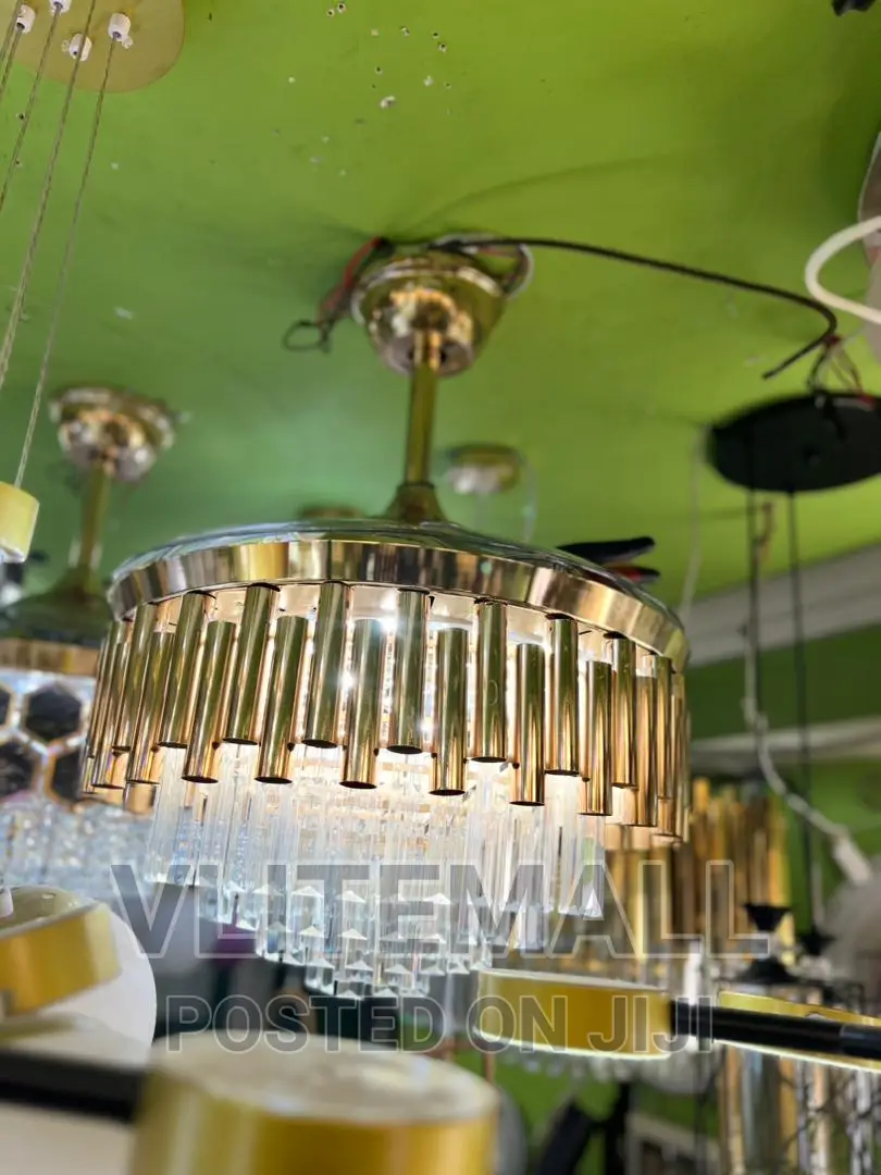 Modern Chandelier With Fan - Haani