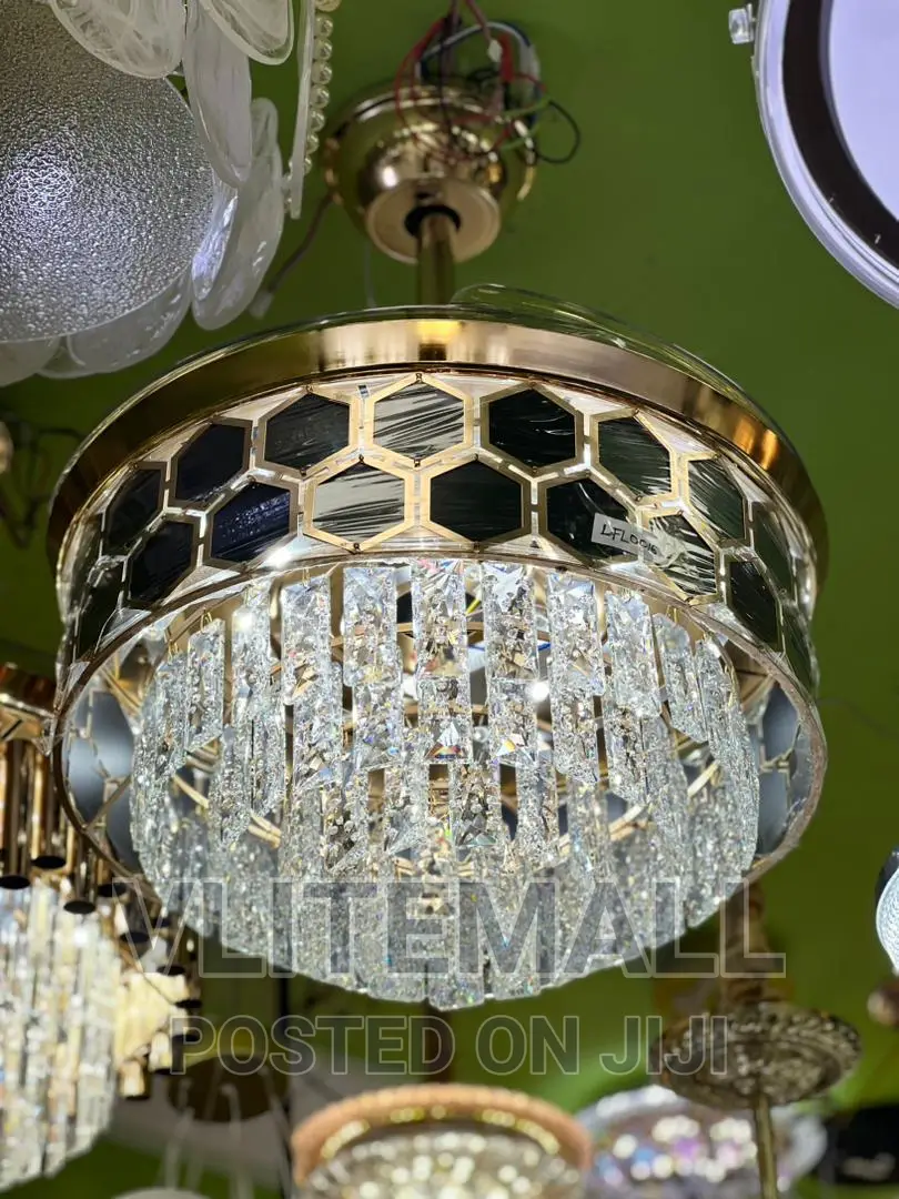Modern Chandelier With Fan - Haani