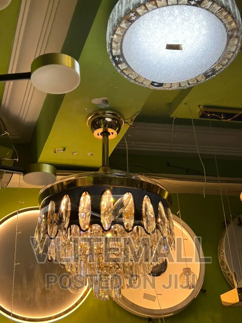 Modern Chandelier With Fan - Haani