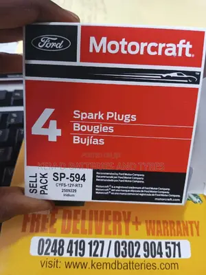 Sp594 Sp-594 Motorcraft Iridium Spark Plugs Cyfs-12-Rt2 F150