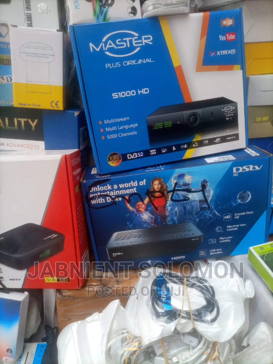 Satellites and Installations Around Kumasi