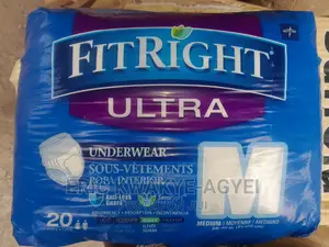 Fitright Ultra Underwear, Incontinence Supplies, Size M,