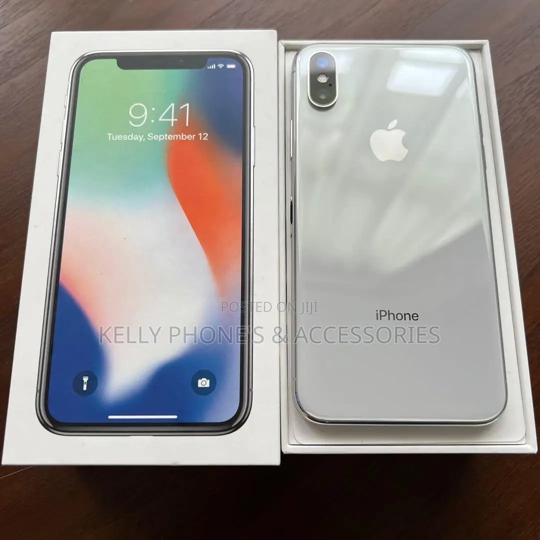 New Apple iPhone X 256 GB Black