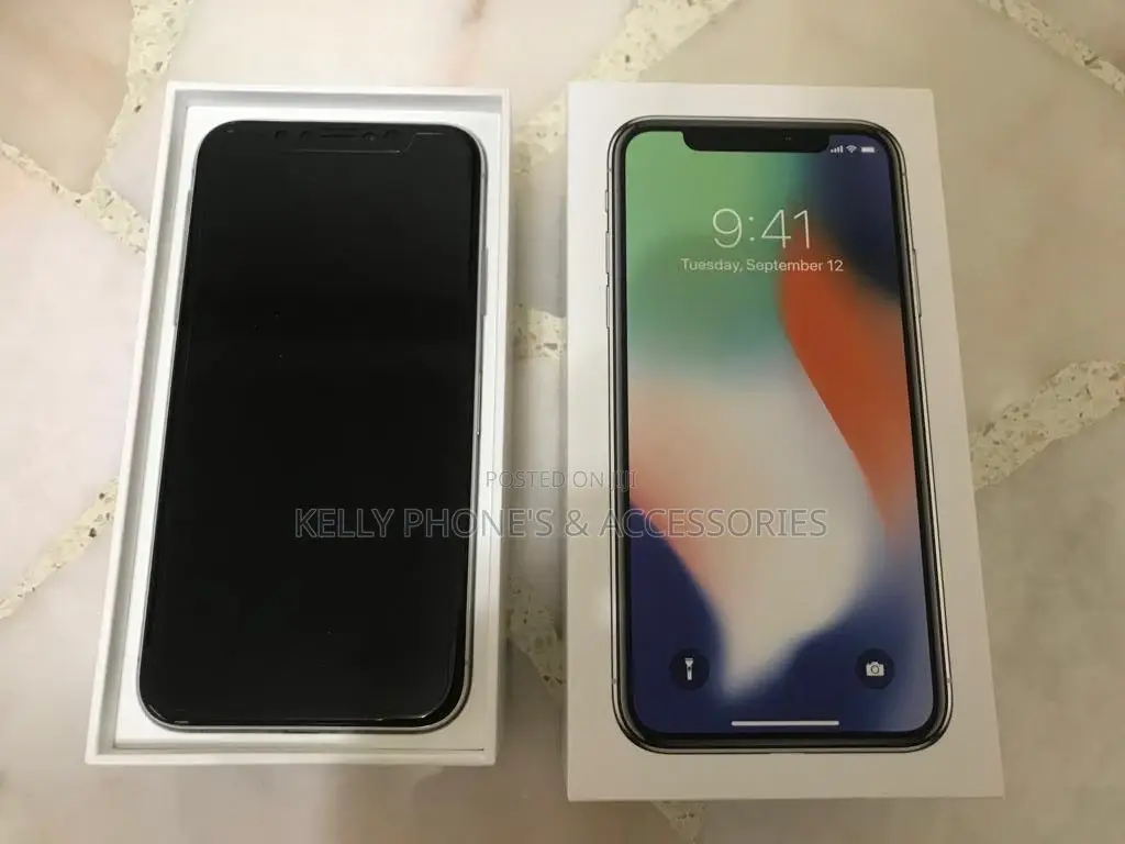 New Apple iPhone X 256 GB Black