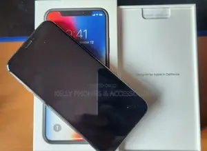 New Apple iPhone X 256 GB Black