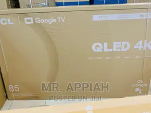 Shop Original TCL 85C645 85 Inch QLED Smart Tv(Black) 