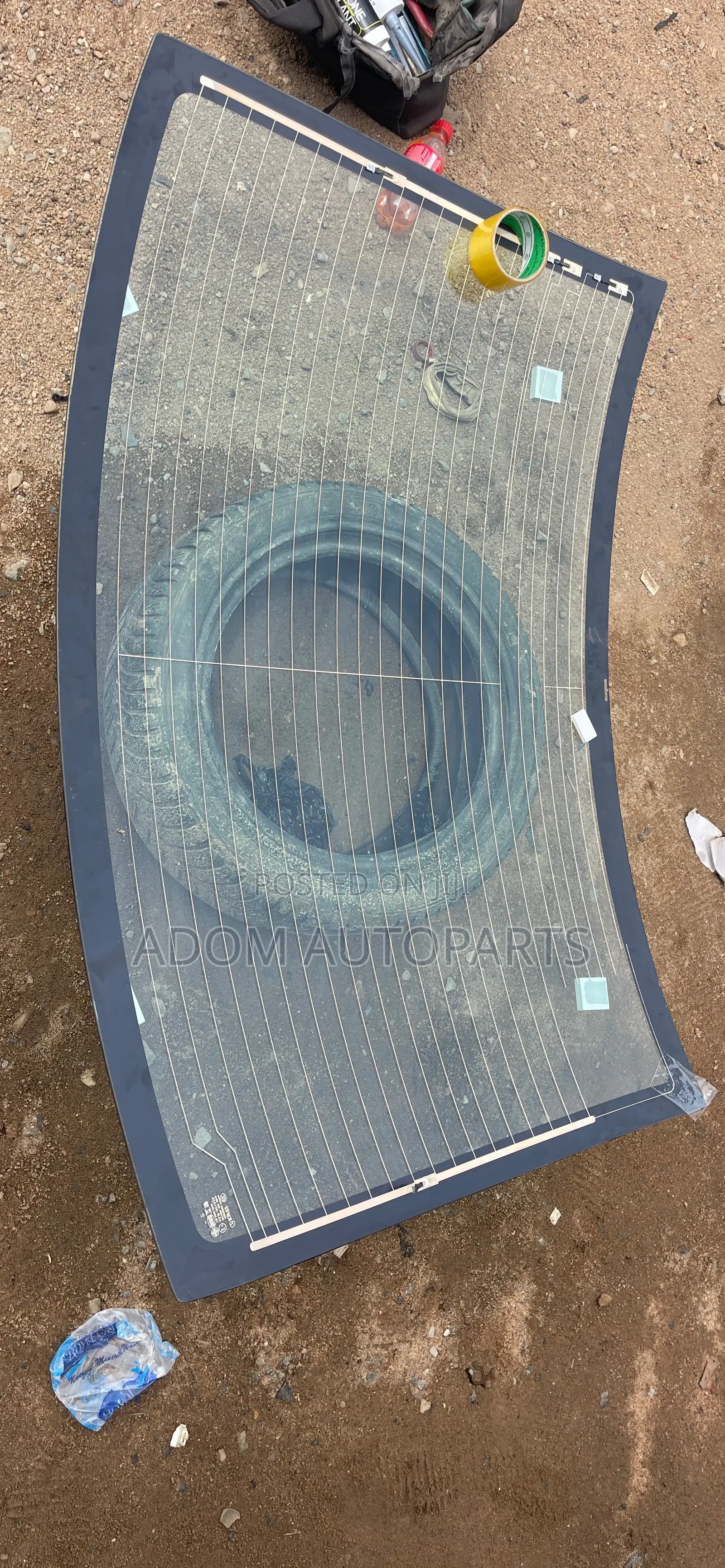 Toyota Corolla S Back Glass 2006