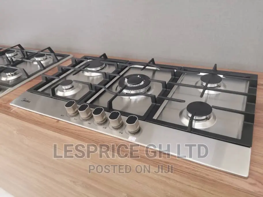 Stainless Steel ~Midea 5burner Gas HOB 90by50
