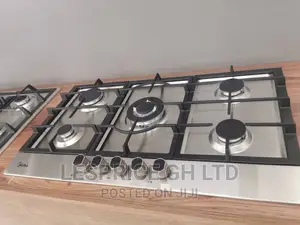 Midea 5 Burner Gas Cooker~Stainless Steel