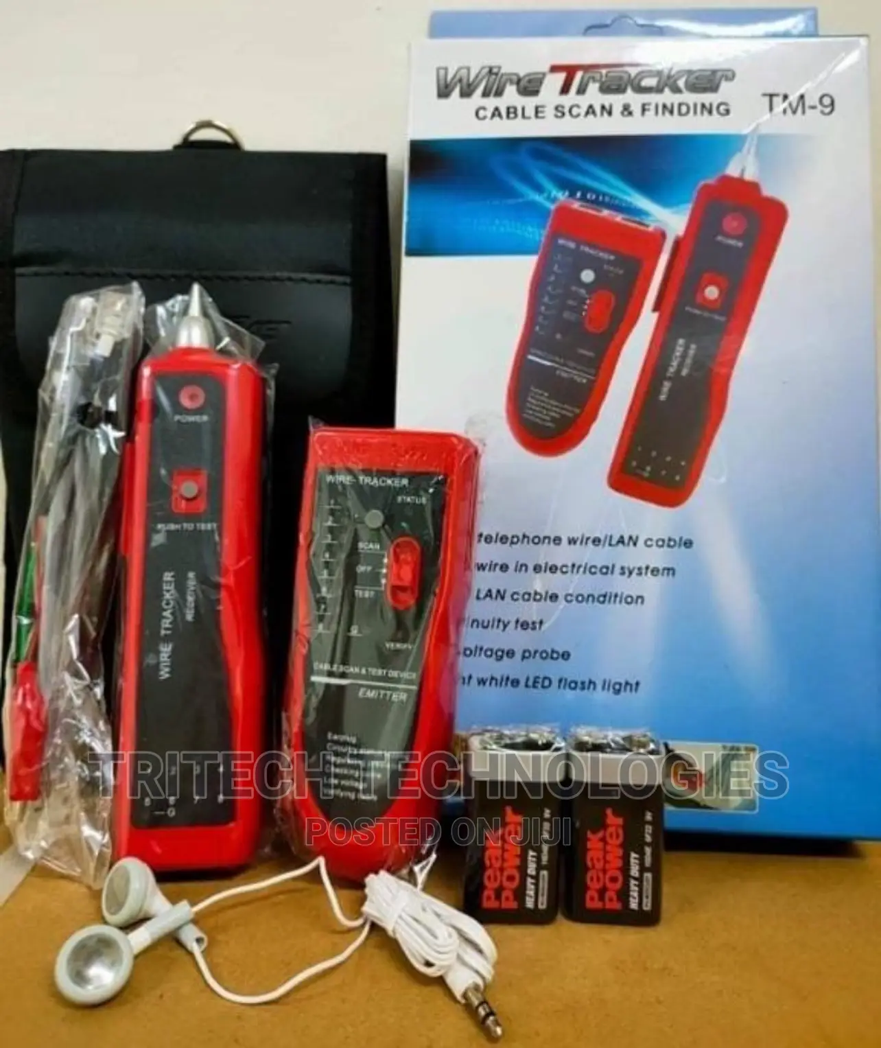 RJ45/RJ11 Network Cable Tracer (Tracker)/ Network Tester