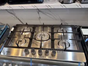 Shop Reliable Midea 5 Gas Burner Hob(Silver) 