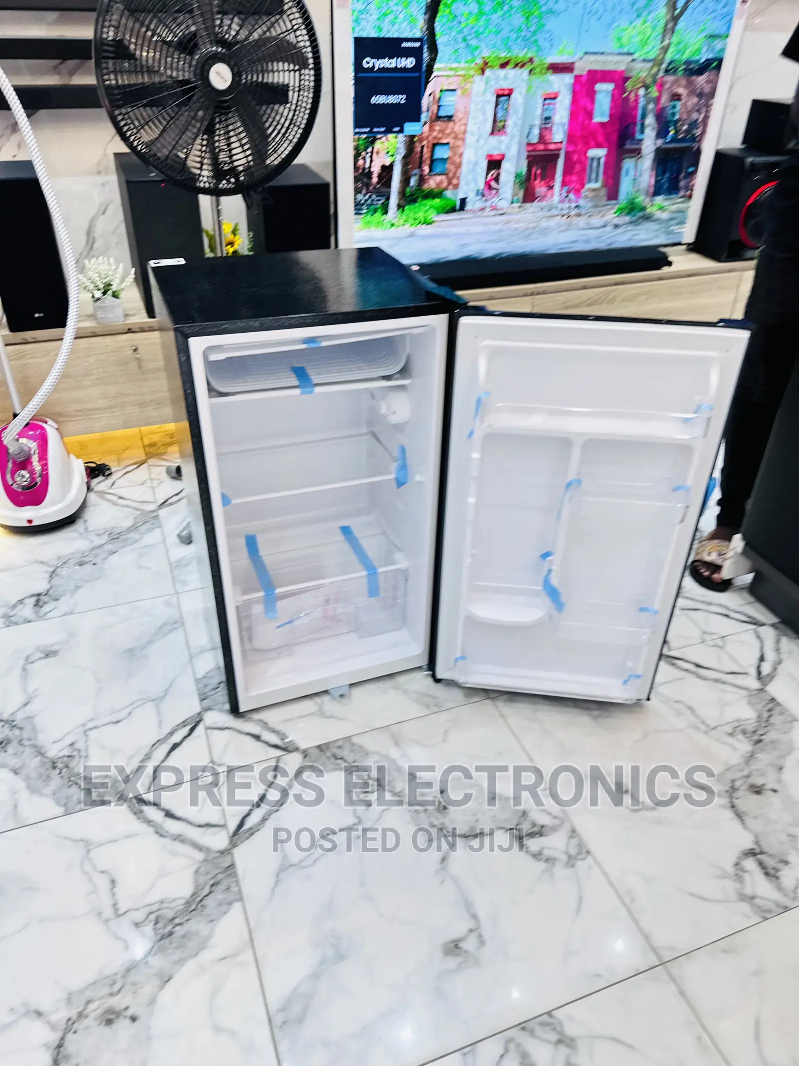Very Affordable Black Table Top Fridge Rainbow 80L