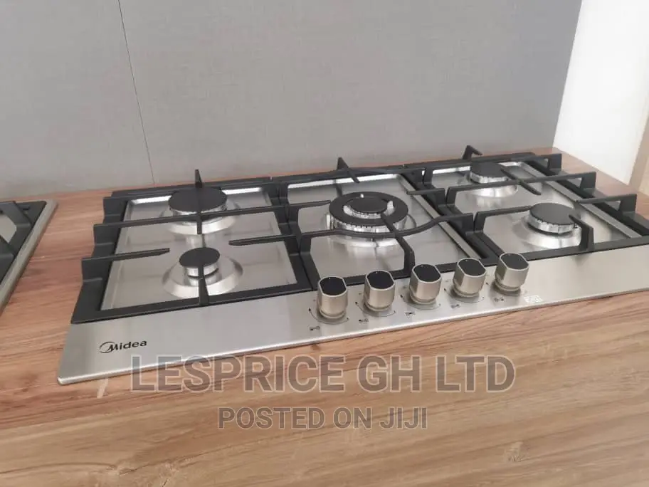 Midea 5 Burner ~Real Stainless Gas HOB