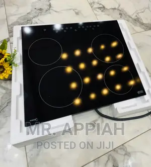 Fine Design Midea in-Built 4 Electric Burner Top(Black) 