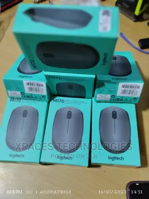 Logitech M170 Wireless Mouse 2.4 GHZ With USB Mini Receiver
