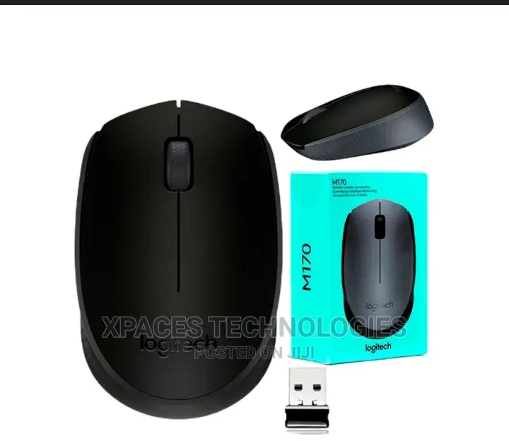 Logitech M170 Wireless Mouse 2.4 GHZ With USB Mini Receiver