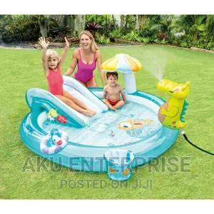 Kids Inflatable Pool Play Center Children Swimming Pool