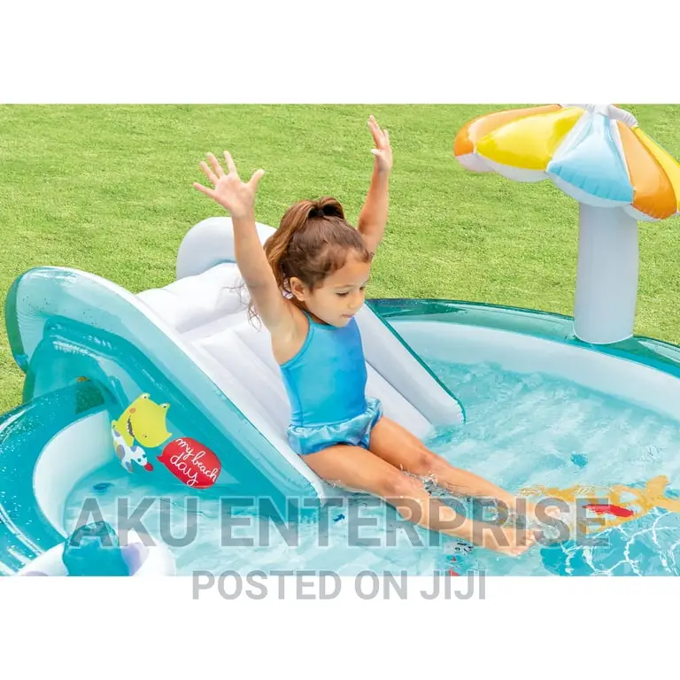 Kids Inflatable Pool Play Center Children Swimming Pool