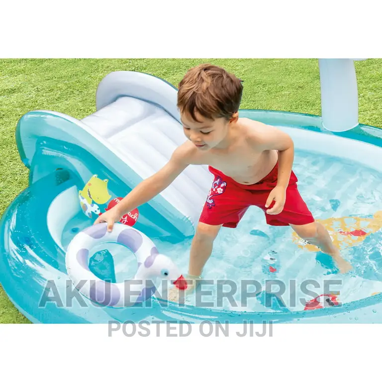 Kids Inflatable Pool Play Center Children Swimming Pool