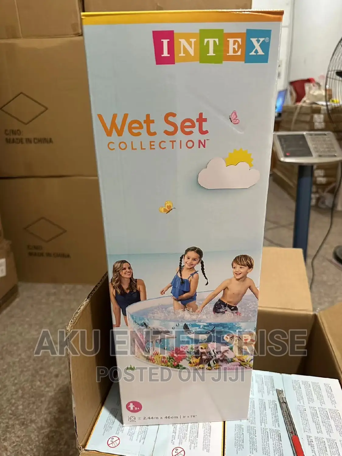 Kids Inflatable Pool Play Center Children Swimming Pool
