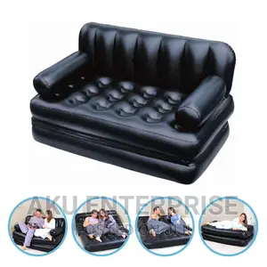 Inflatable - 5-in-1 Sofa to Double Bed Portable Sofabed