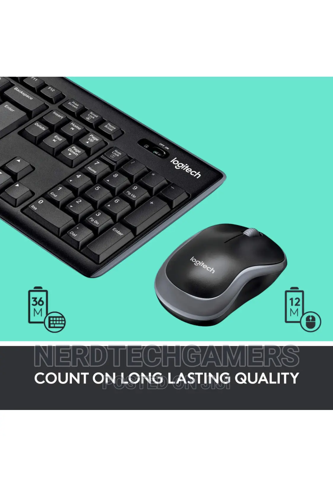 Logitech MK270 Wireless Keyboard and Mouse Combo Keyboard