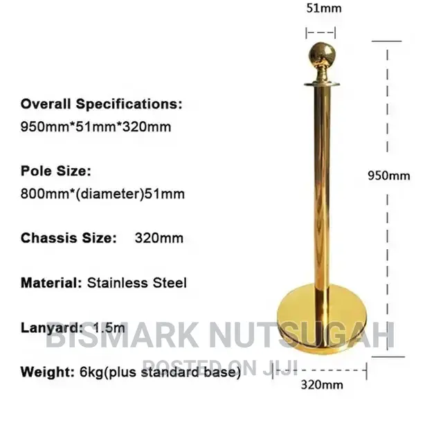 Stanchion/Barrier For Sale