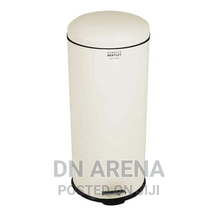30l Charles Bentley Dome Pedal Bin
