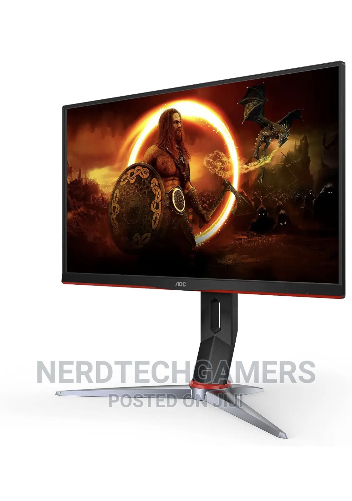 AOC C32G2 Gaming Monitor, QHD 2560x1440, 165hz 1ms,