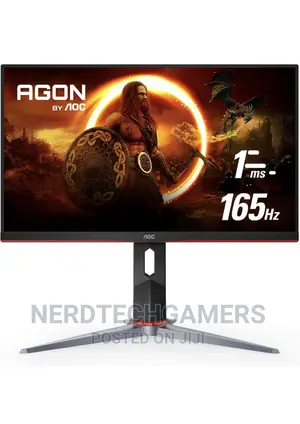 AOC C32G2 Gaming Monitor, QHD 2560x1440, 165hz 1ms,