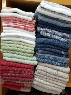 100% Cotton Kitchen Towels (8 Pieces)