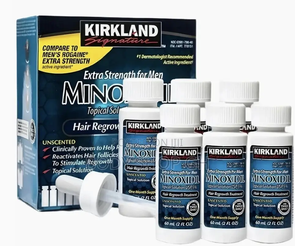 Kirkland Minoxidil Full Pack ( Isreal Made ) - 6 Bottles