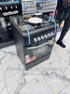 Call  for the Best Ferre 60/60 Gas Cooker 4burner Black