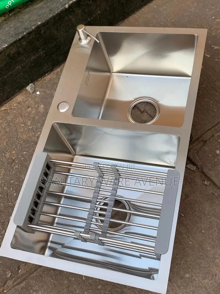 Complete Kitchen Sink - Silver Sink - Worktop Sink
