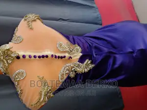 Long Purple Long Dress
