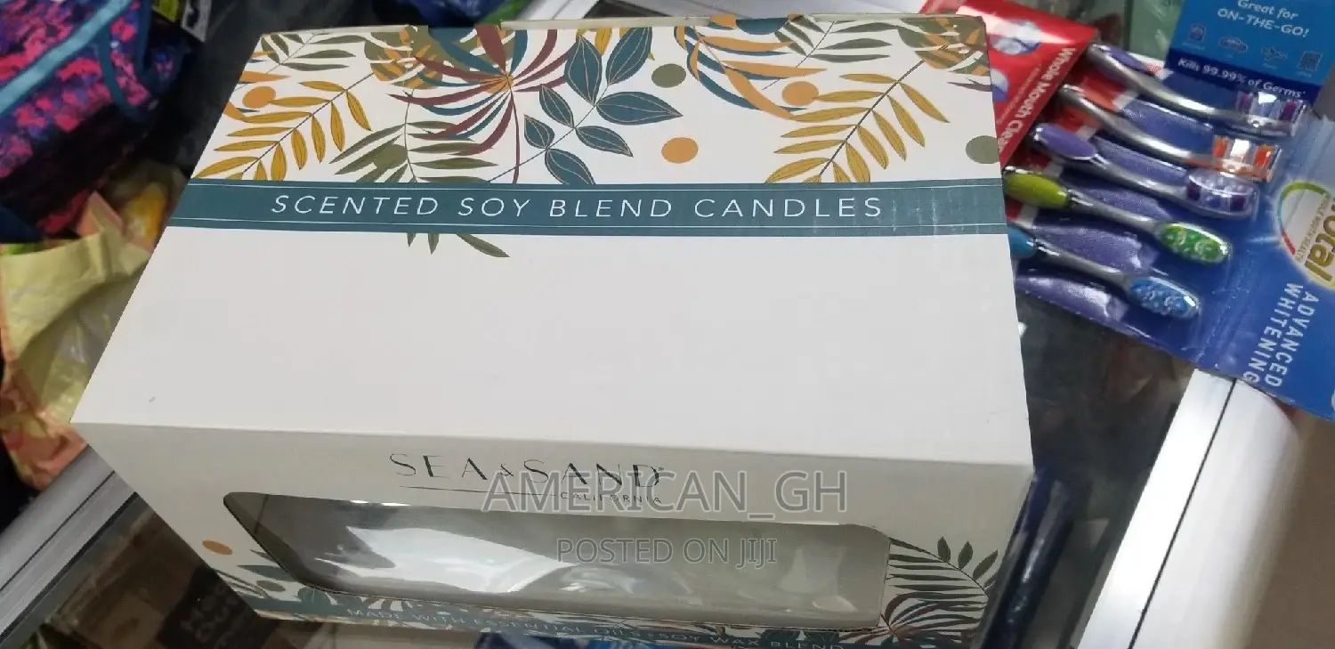 SEA SAND Soy Scented Blend Candles(2 Pieces)