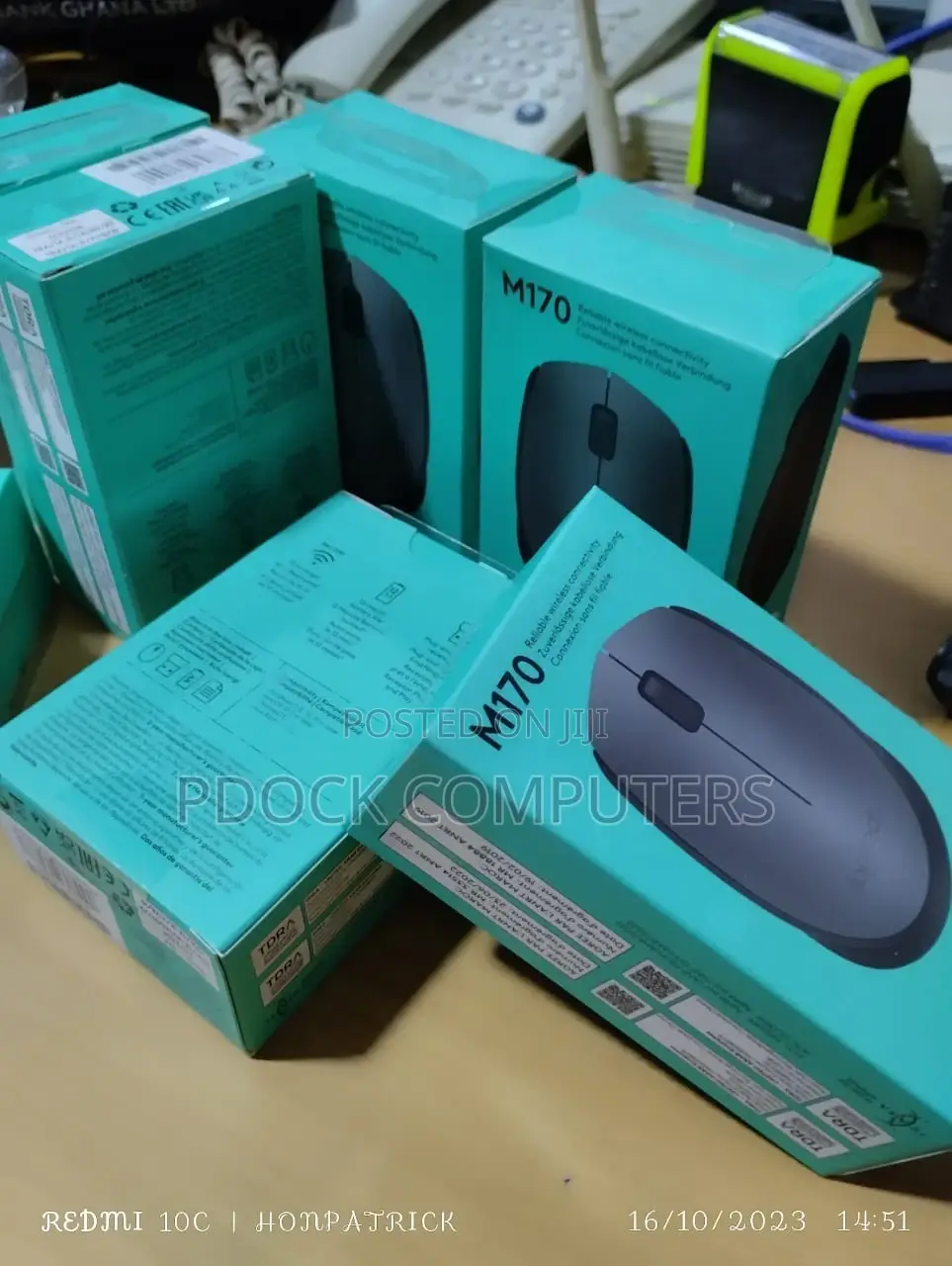 Logitech M170 Wireless Mouse With USB Adapter