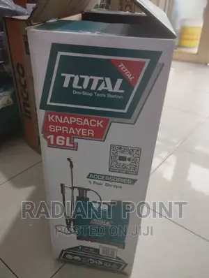 Total Knapsack Sprayer 4 Spray Patterns