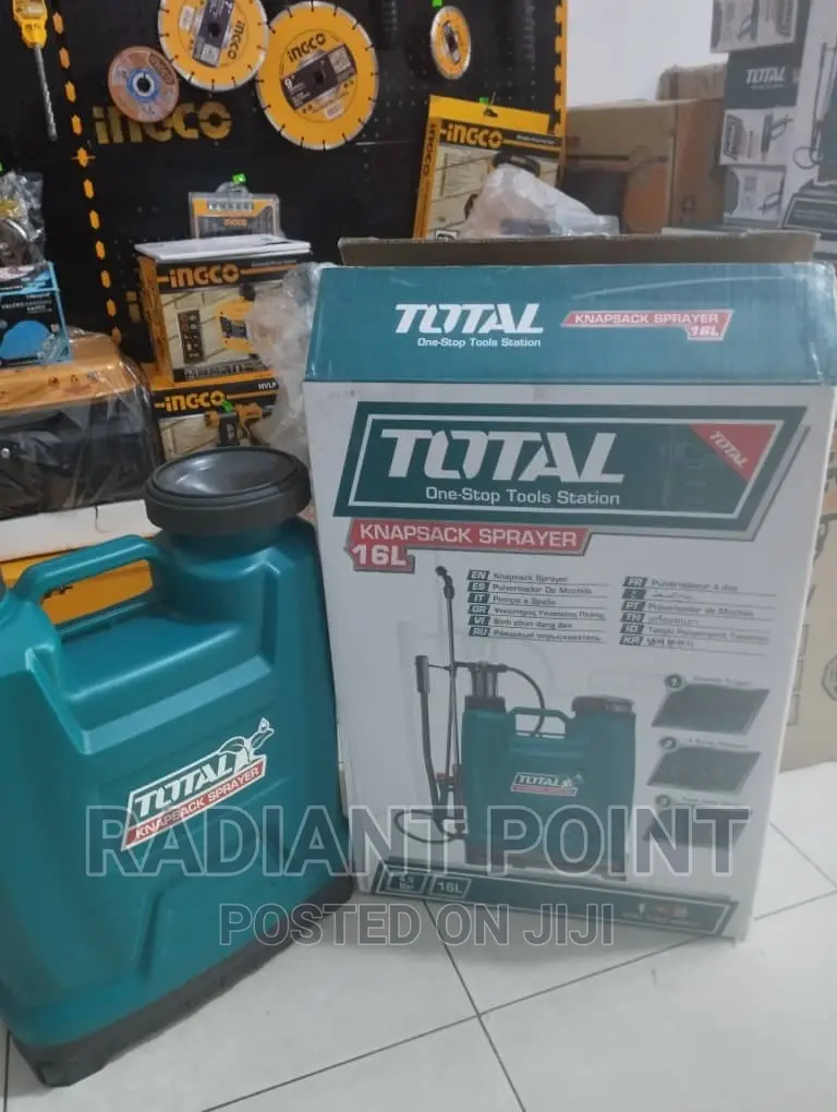 Total Knapsack Sprayer 4 Spray Patterns
