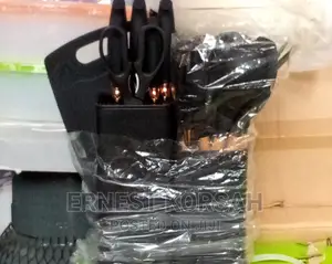 Classic Knives, Silicone Ladles With Copping Board