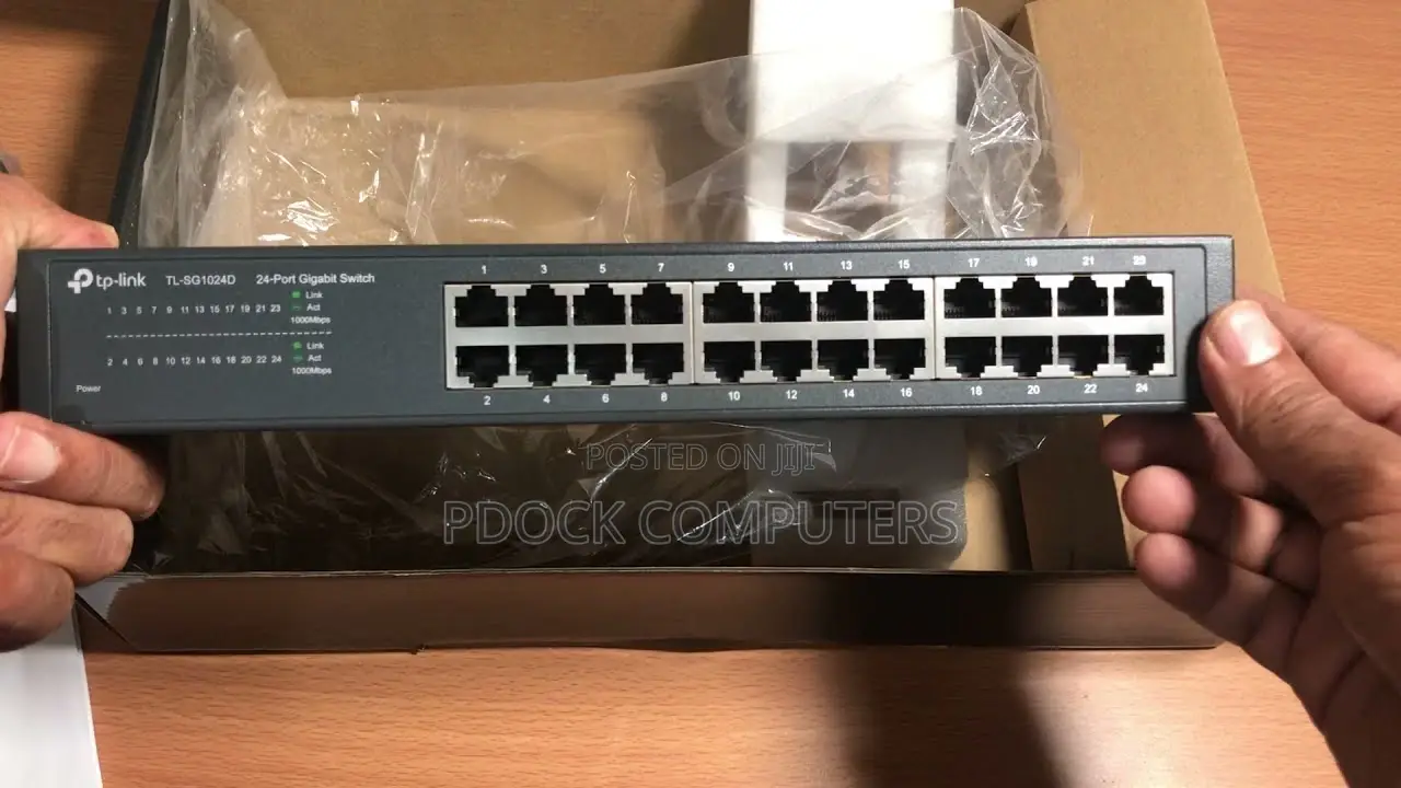 Tp-Link 16 Port Gigabit Desktop/Rackmount Switch Tl-Sg1016d