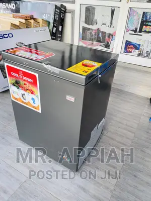 Shop Quality Zara 200L Single Door Chest Freezer(Dark Gray)
