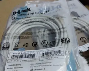 Dlink Cat6 Utp PVC Patch Cord 5meters Grey