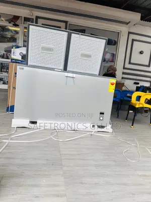 Doubledoor Electric Chestfreezer Nas-500fl-Dd 425 Liters