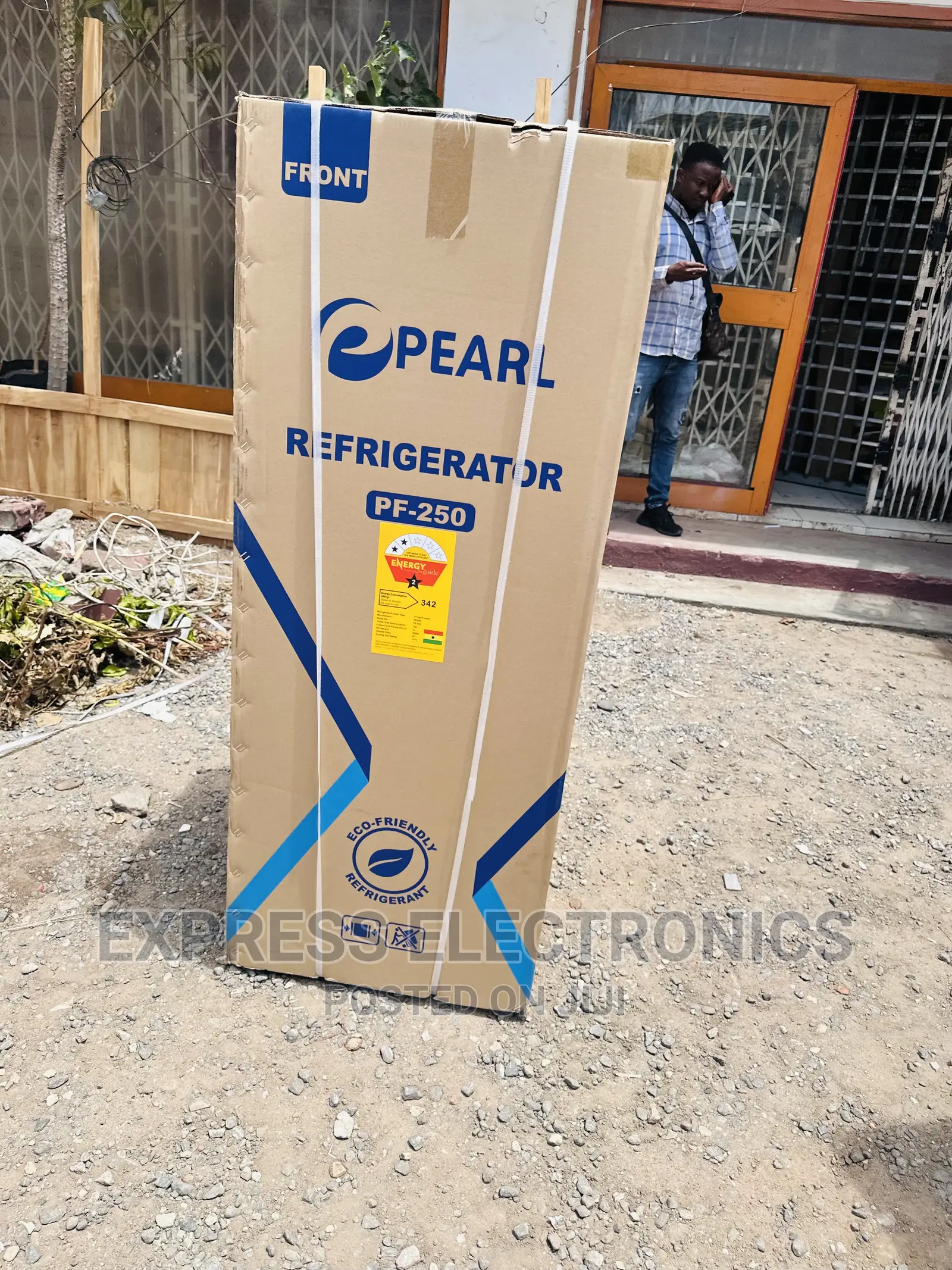 Fast Freezing Function Pearl PF-250 205L Fridge Double Door