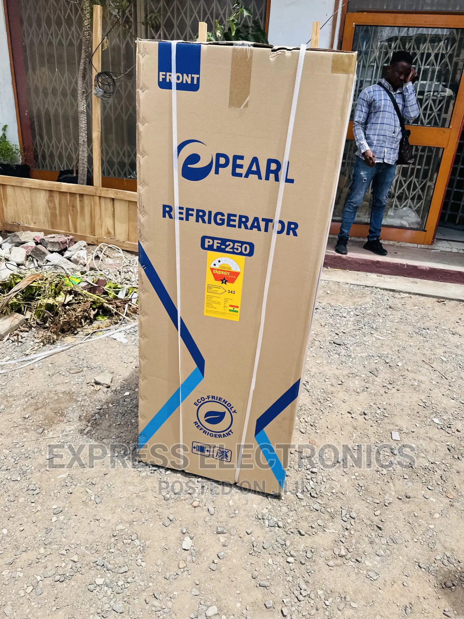 Astonish New Grey Pearl Double Door 205L PF-250