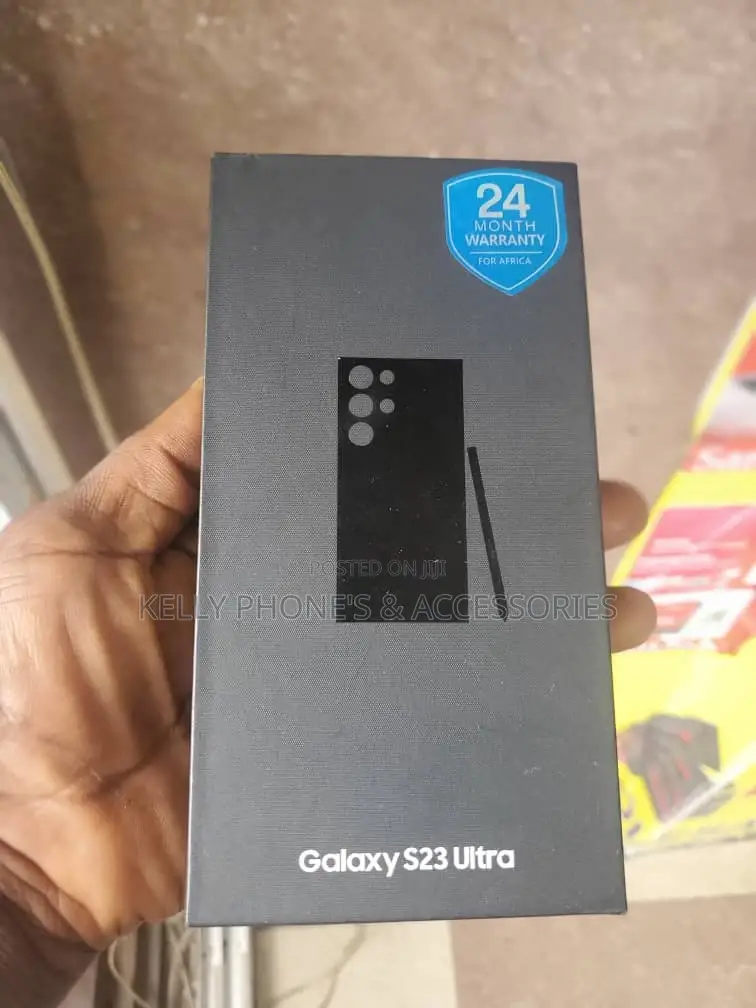 New Samsung Galaxy S23 Ultra 256 GB Black