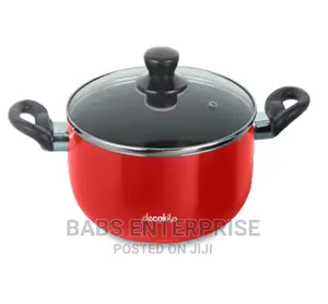 Decakila Aluminum Pot With Lid 24 Cm Kmep009b