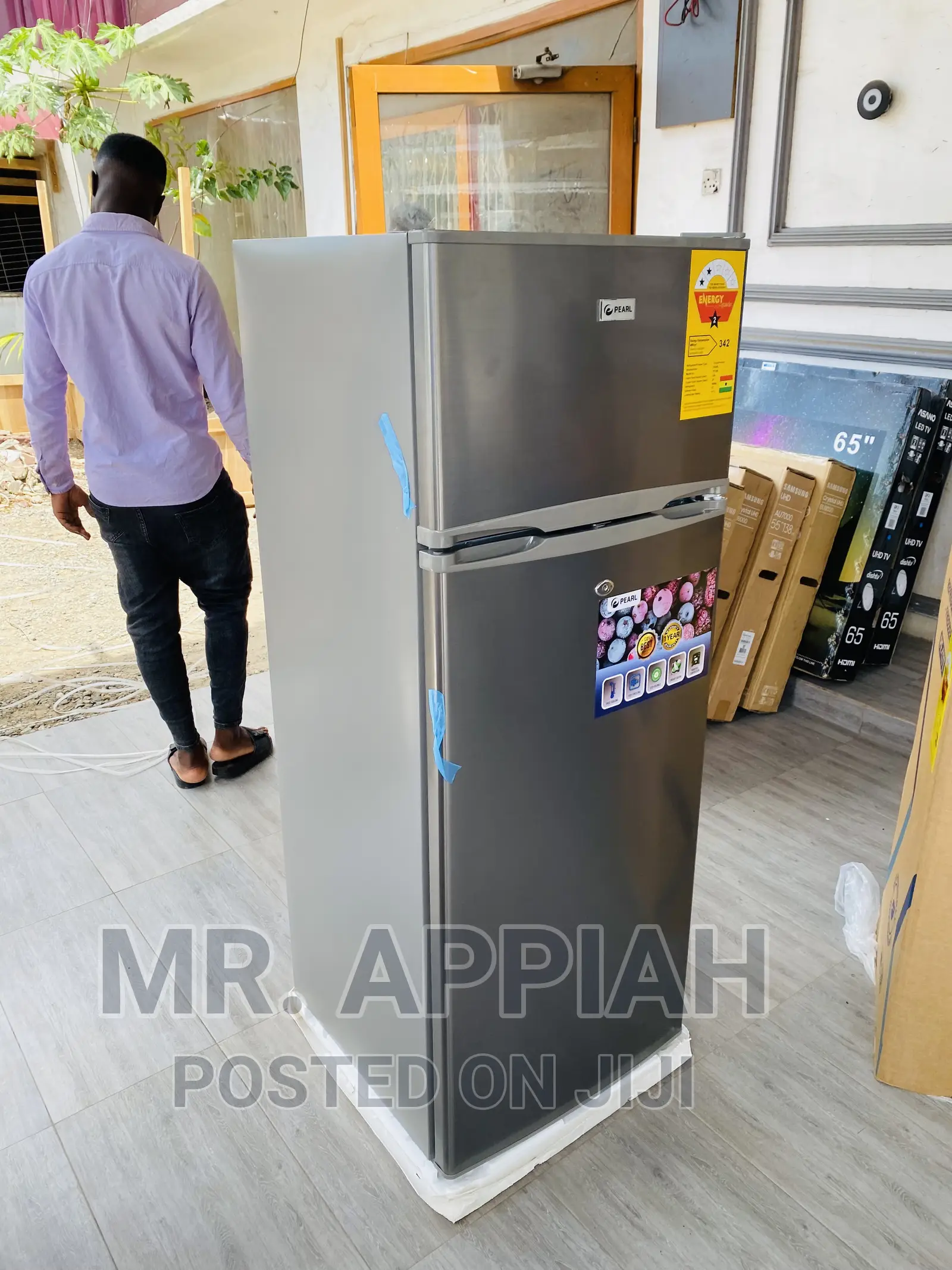 Quality Pearl PF-250 Double Door Refrigerator(205ltr).