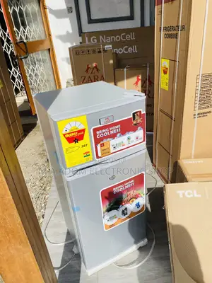 Authentic Zara 12TM 2 Door Refrigerator(Silver) 